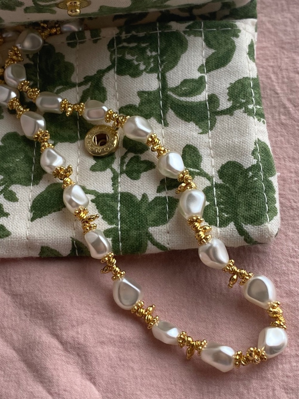Sezane Milo 'Mother of Pearl & Gold' NWT